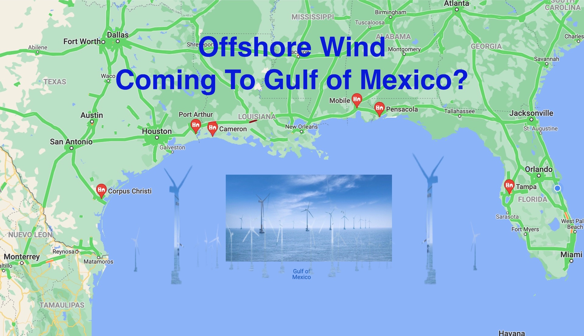 Offshore Wind Coming To Gulf Of Mexico